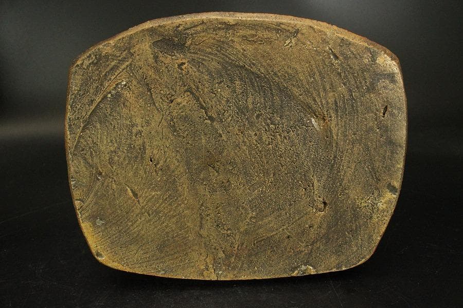 茶道具 古唐津 手付 水指(ZE568)