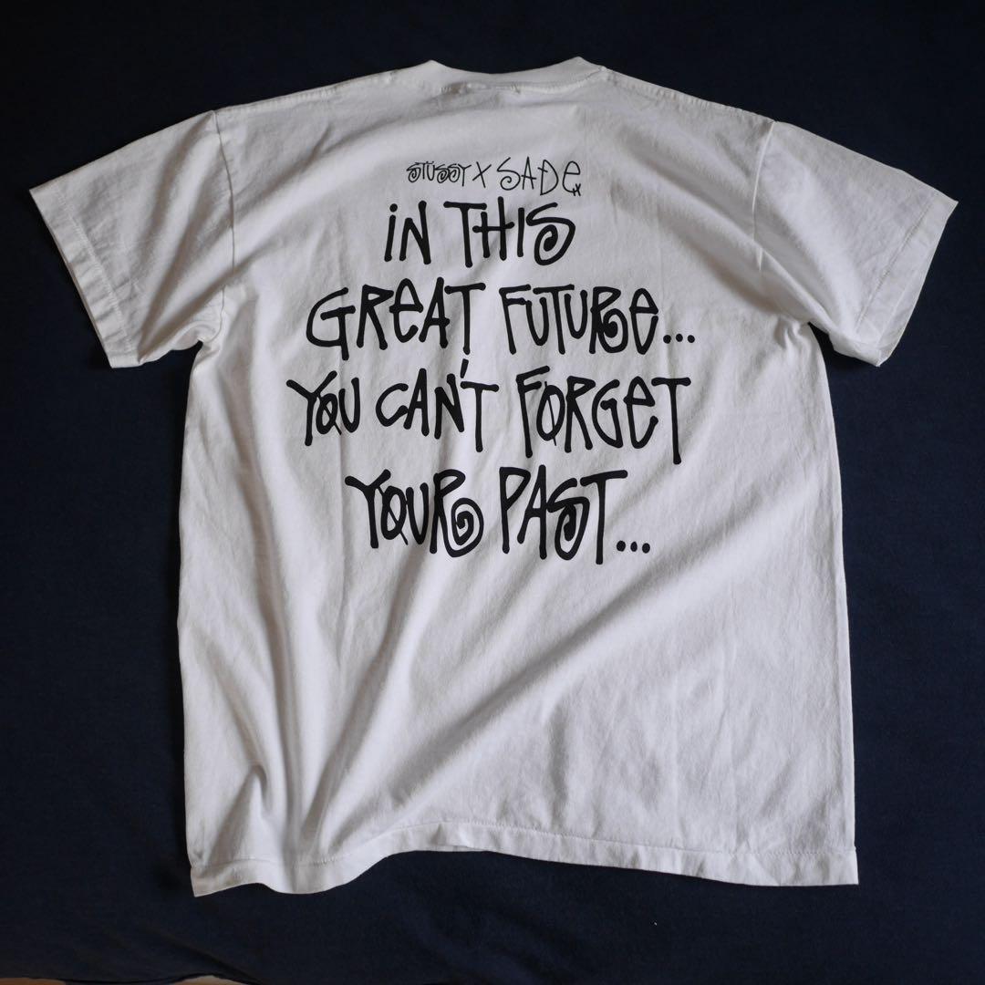 希少 STUSSY × SADE コラボTシャツ L USA製