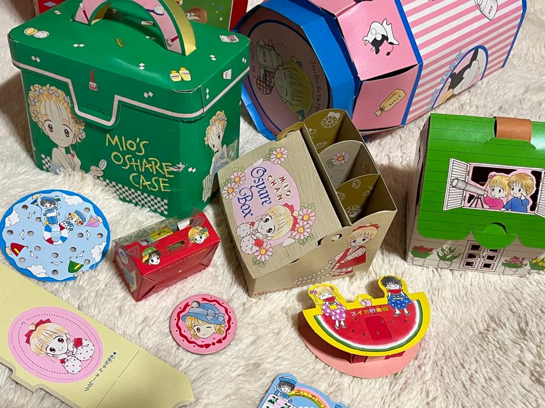 りぼん付録　組立済みセット　ハンサムな彼女　色々沢山！