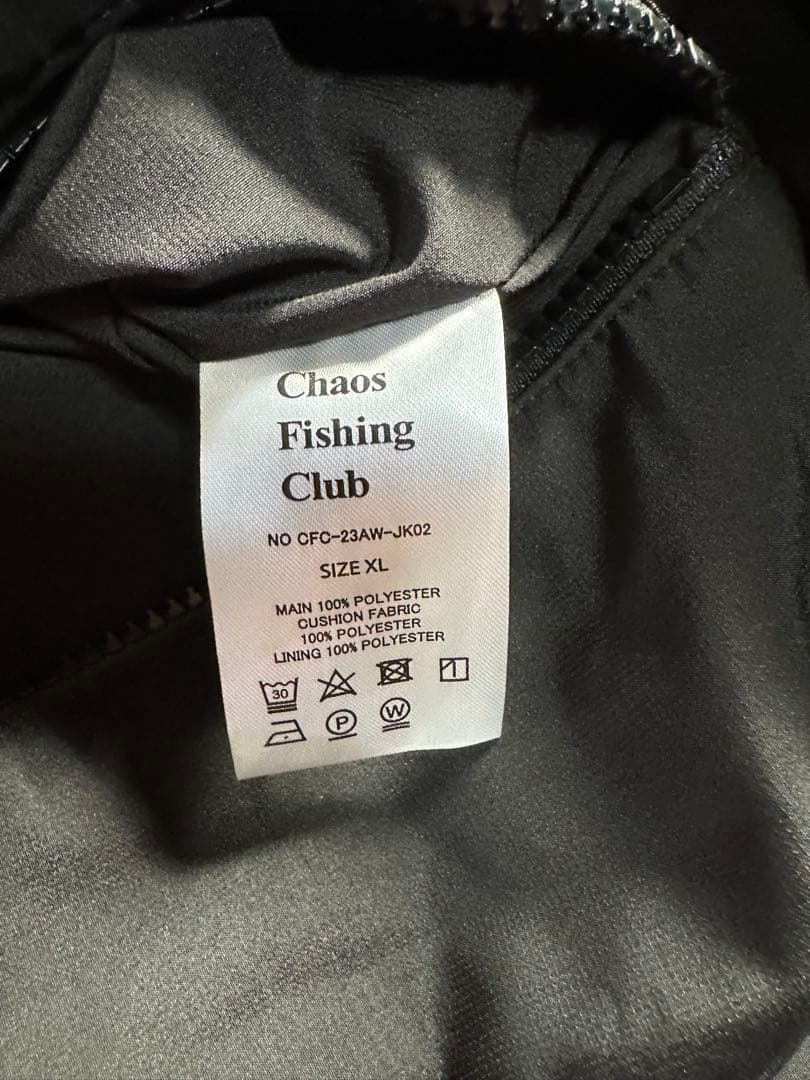chaos fishing club リバーシブルインサレーションジャケット