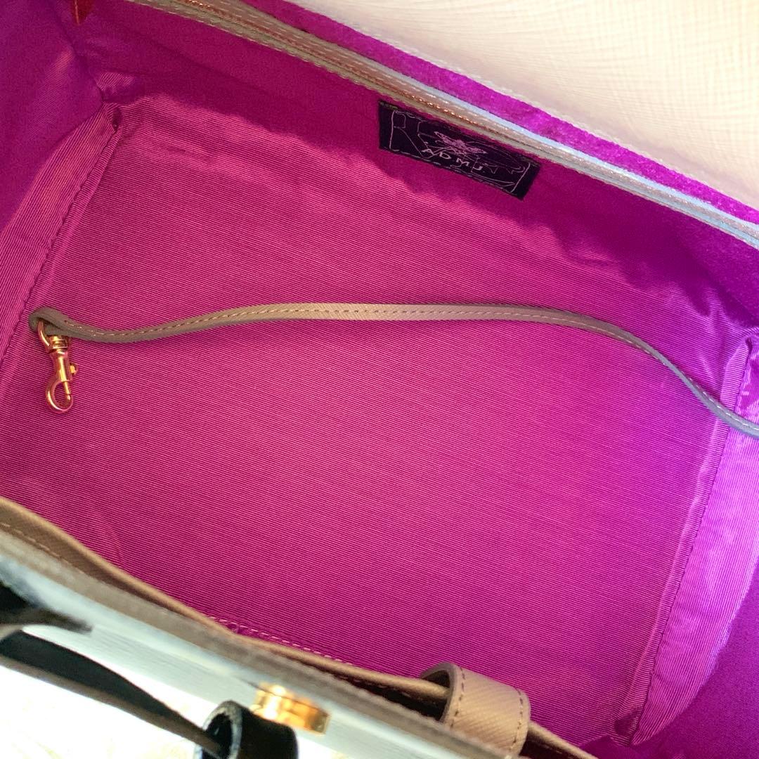 チ*0様 美品✨ADMJ コンクルージョン 2way ショルダーバック ハンドバ