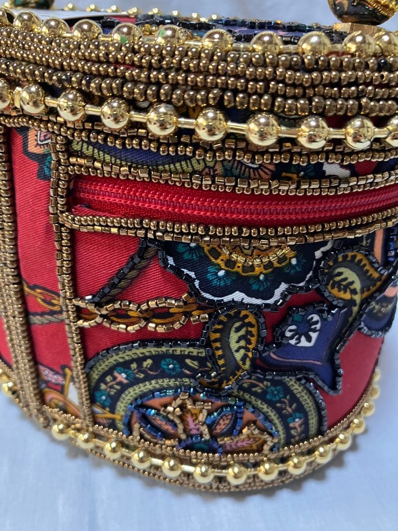 ルミー　はしもと　ビーズバッグ