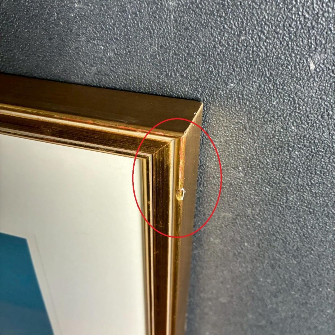 マルセル・ムーリー「静物」リトグラフ 直筆サイン入り 額縁入り フランスの画家