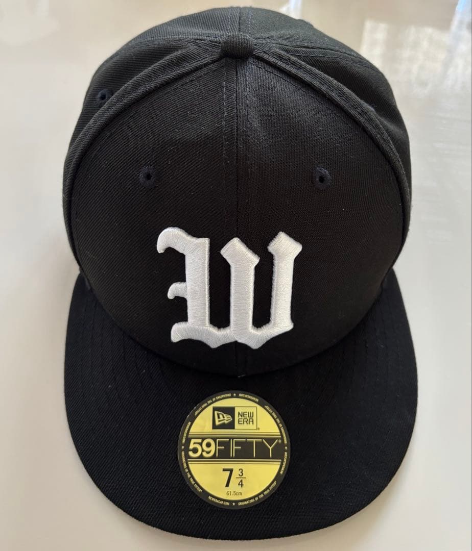 7 3/4 wackomaria newera 59fifty 黒 61.5cm WACKO MARIA ワコマリア