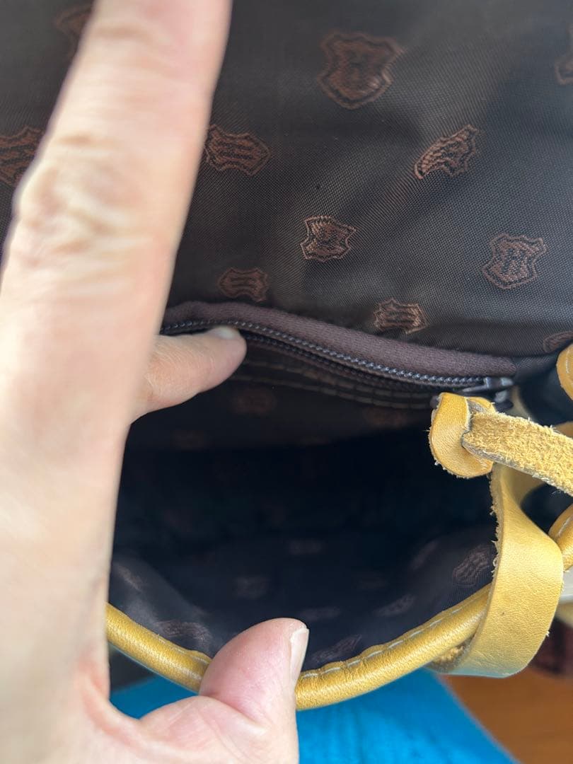 J.W.HULME CO. レザー　ヴィンテージ　美品　タイニーレガシーバッグ