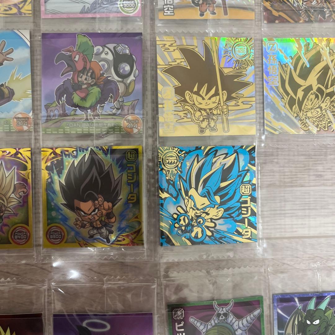 ドラゴンボール ウエハース 超戦士シール W18 フルコンプ