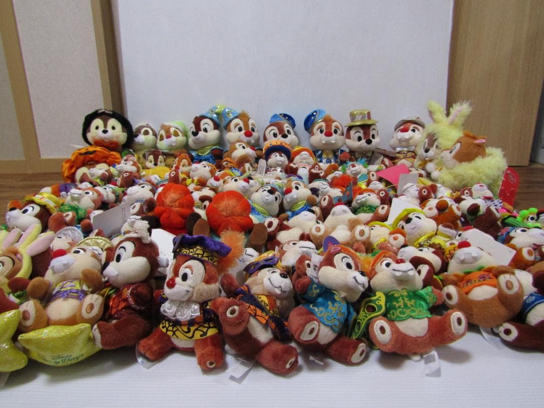 A1172 ディズニー　チップとデール　ぬいぐるみ 122 体セット A1172 ディズニー チップとデール ぬいぐるみ 122 体セット A1172