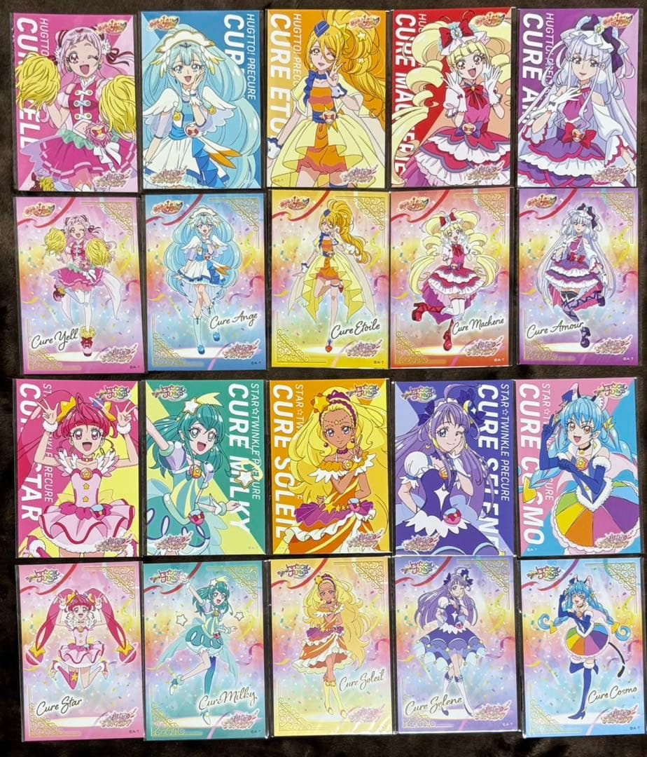 プリキュア　プリティピックアップフェア　ポストカード