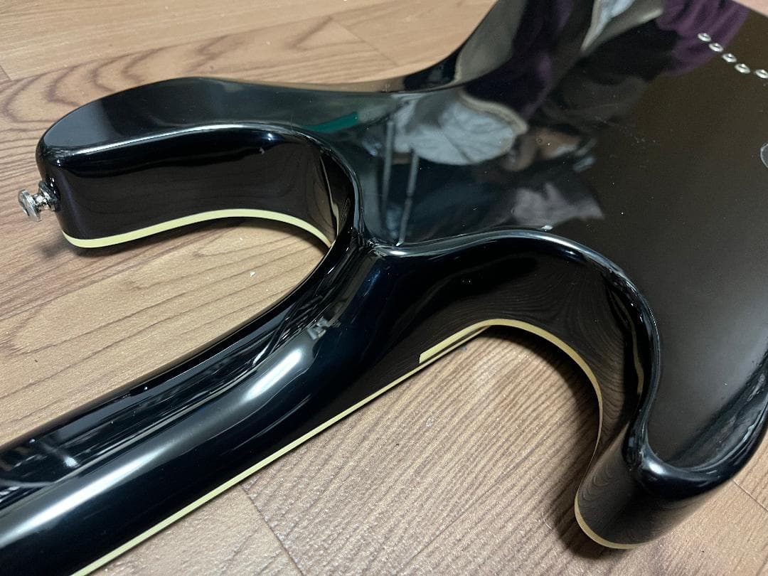 Cort KX1X 虎目 シースルーレッド Duncan ソフトケース付