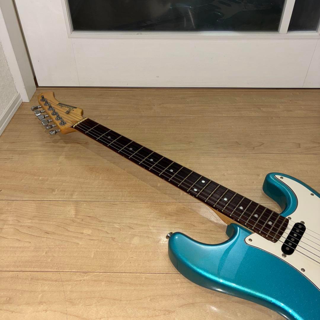 調整済み！弾きやすい！Bacchus 旧ロゴ　エレキギター　調整済み美品