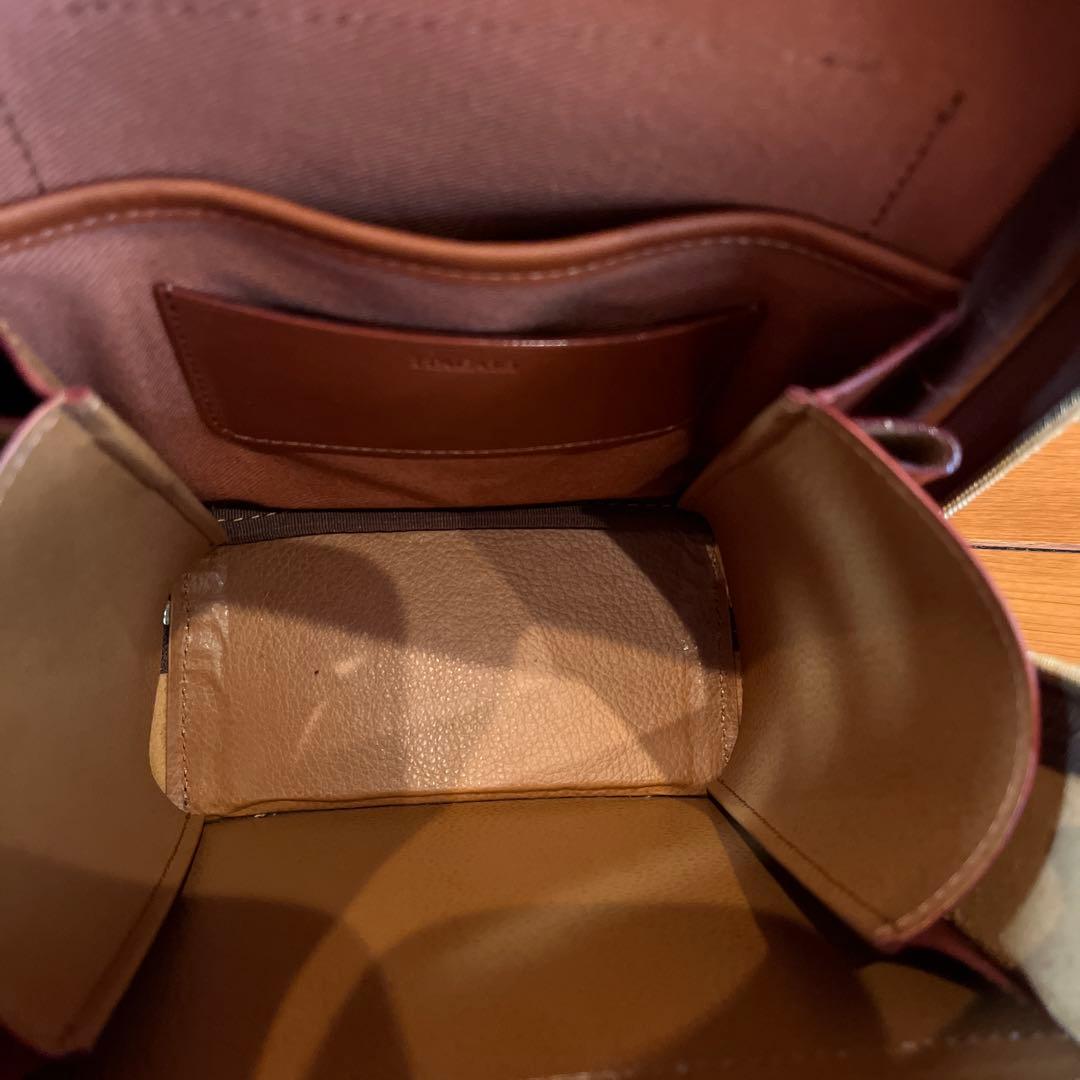 【未使用品】ITAGAKI 2way 本革レザー ショルダーバッグ　板垣