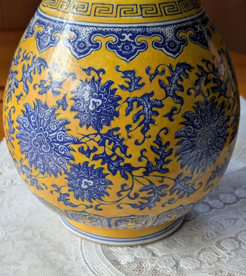 中国美術　乾隆年製　古美術　花瓶/花壺