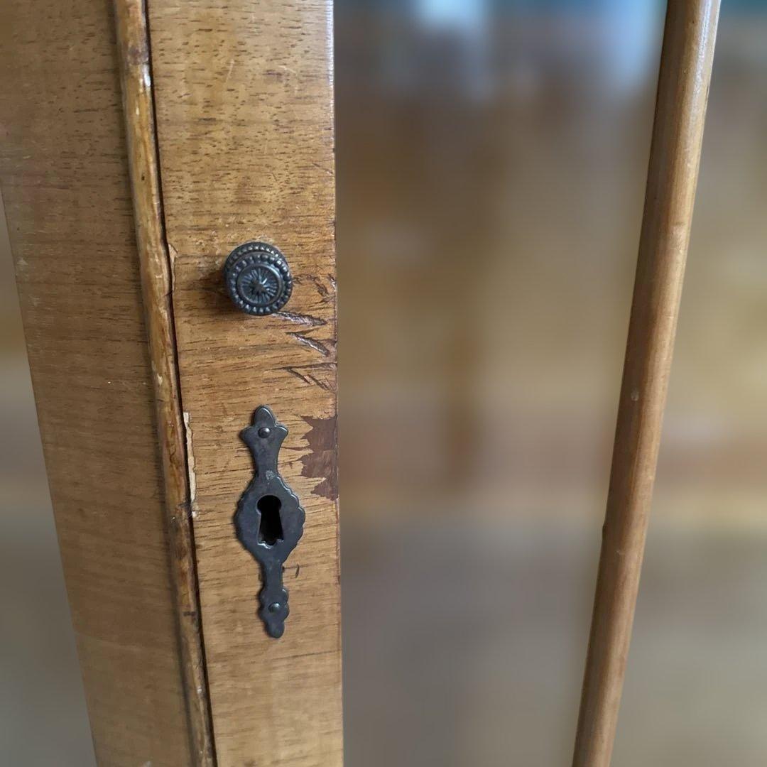 イギリス製アンティーク ヴィクトリアン キャビネット 引き取り限定