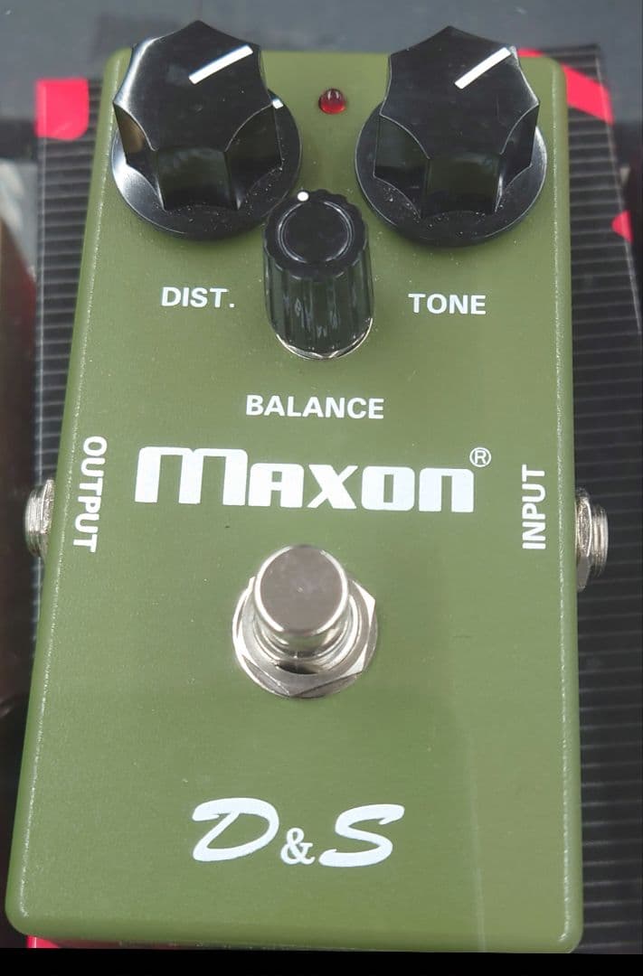 ★☆【箱・取説付】MAXON 　DANDS ギターエフェクター Maxon D&S ギターエフェクター[箱、説明書あり] Maxon D&S ギター