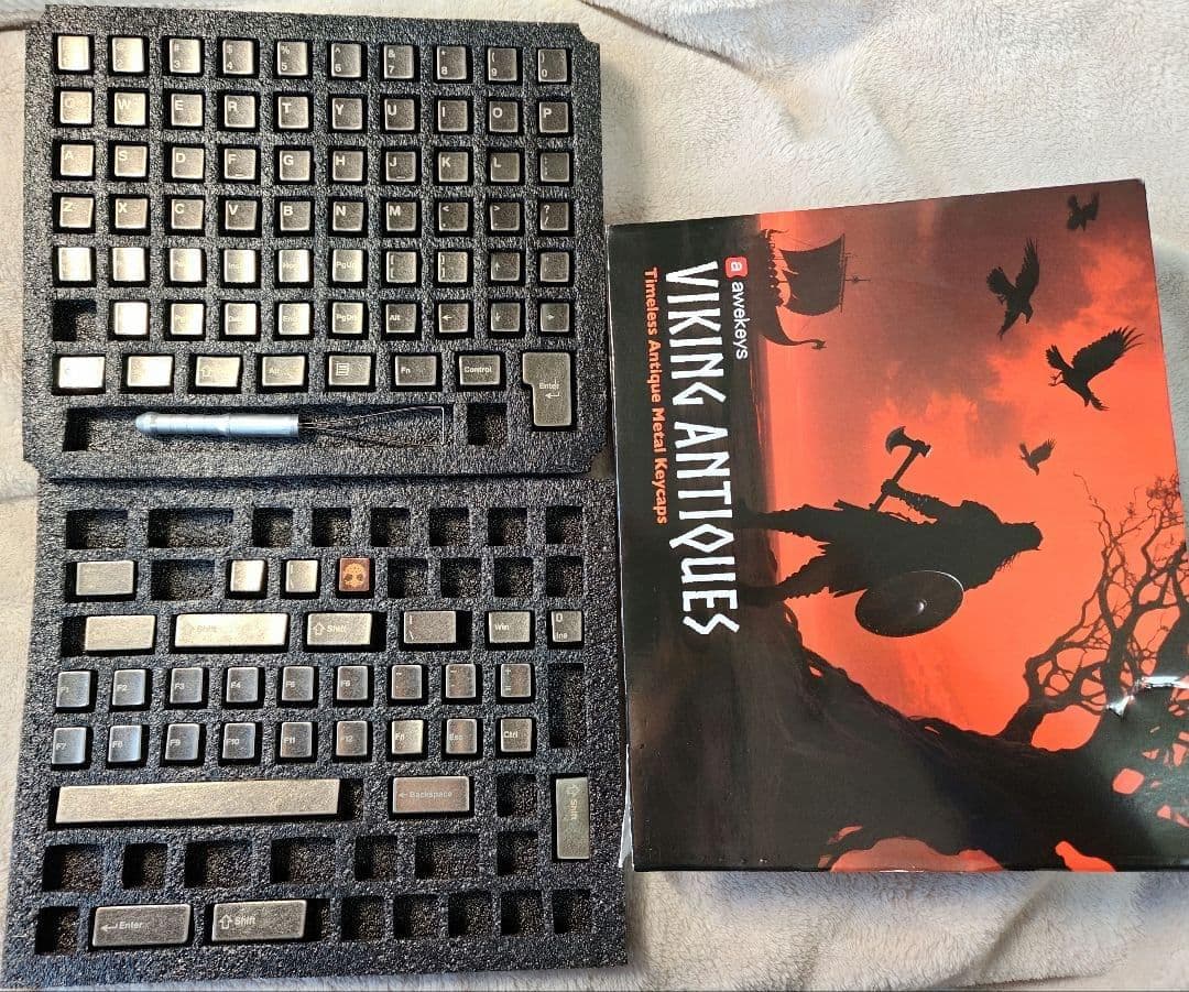 Viking Antiques Full Metal Keycaps Set - メルカリ