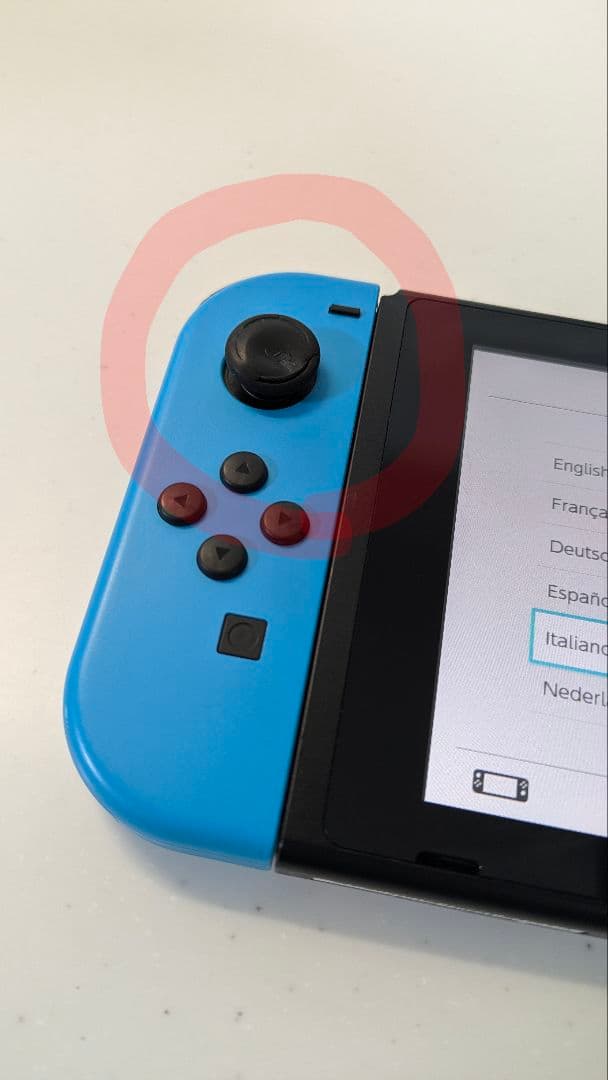 【即出荷可能】稼働問題なし　Nintendo Switch 本体 青/赤