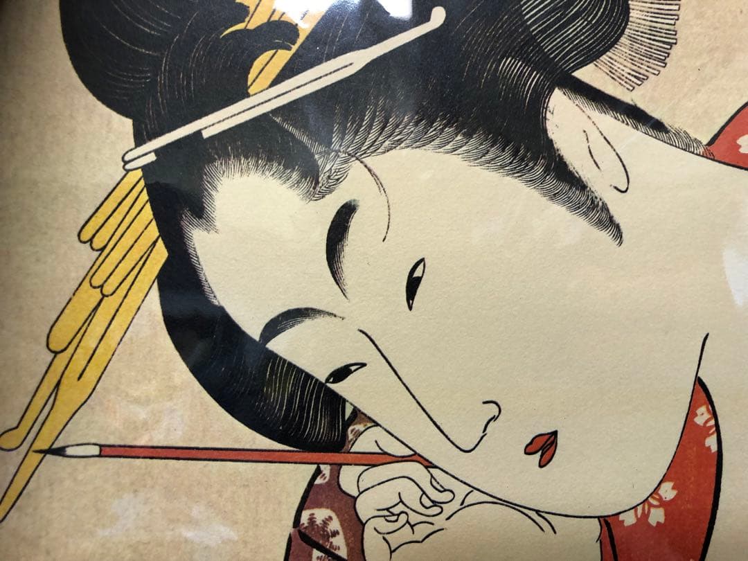 喜多川歌　美人絵　6枚