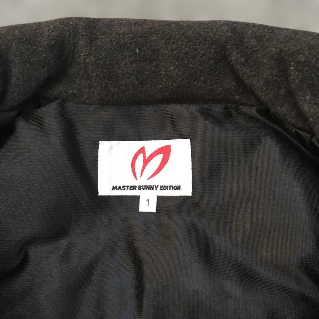 マスターバニー　中綿　ワンピース　ロング　ベスト　黒　サイズ1