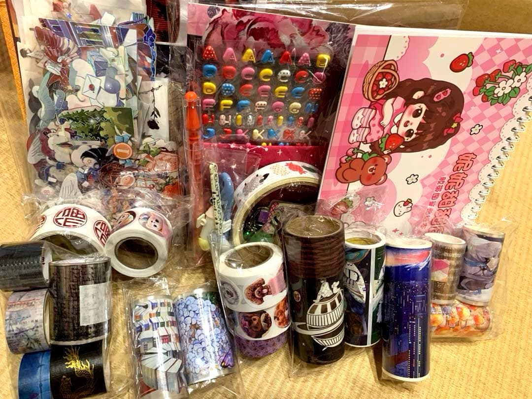 専用★ 【A】コラージュ素材や雑貨など大量！紙もの ステッカー マステ