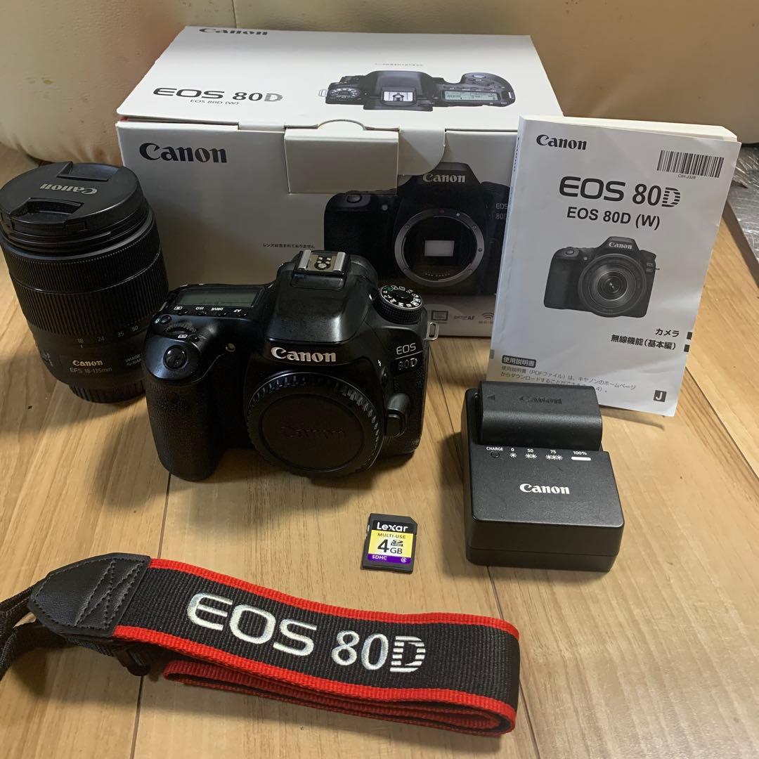 デジタル一眼レフカメラCanon EOS 80D レンズセット - メルカリ
