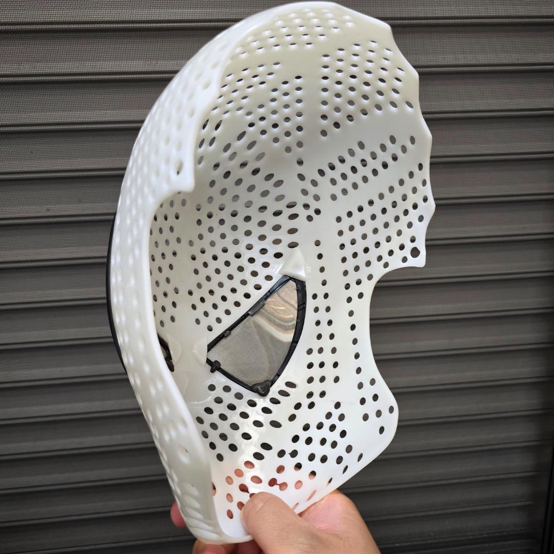 Spider-Man　シェルマスク　レンズ付き 本体　コスプレ　1/1