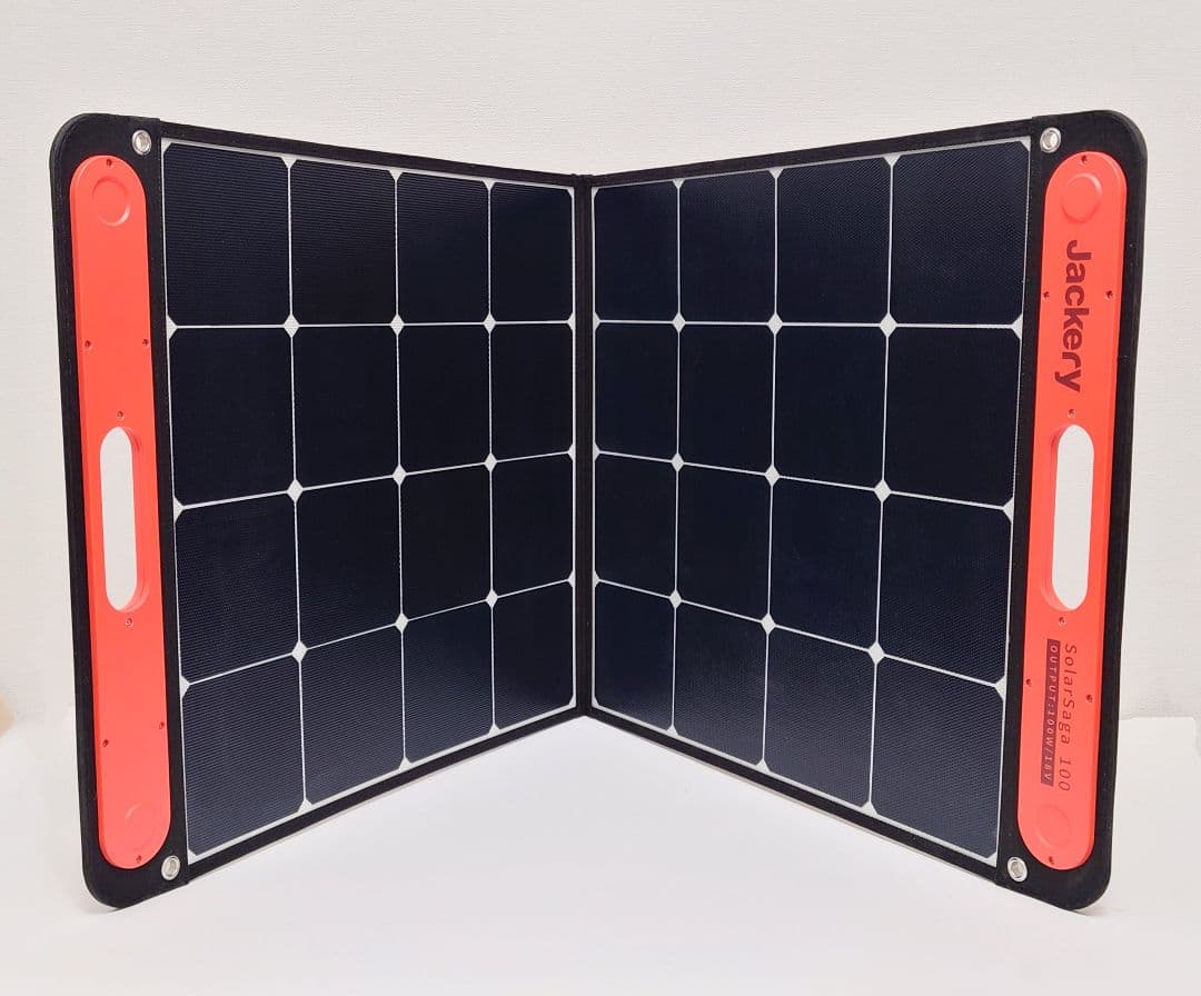 Jackery SolarSaga 100 折りたたみ式ソーラーパネル Jackery SolarSaga 100Wソーラーパネル｜高変換効率・防水・防塵