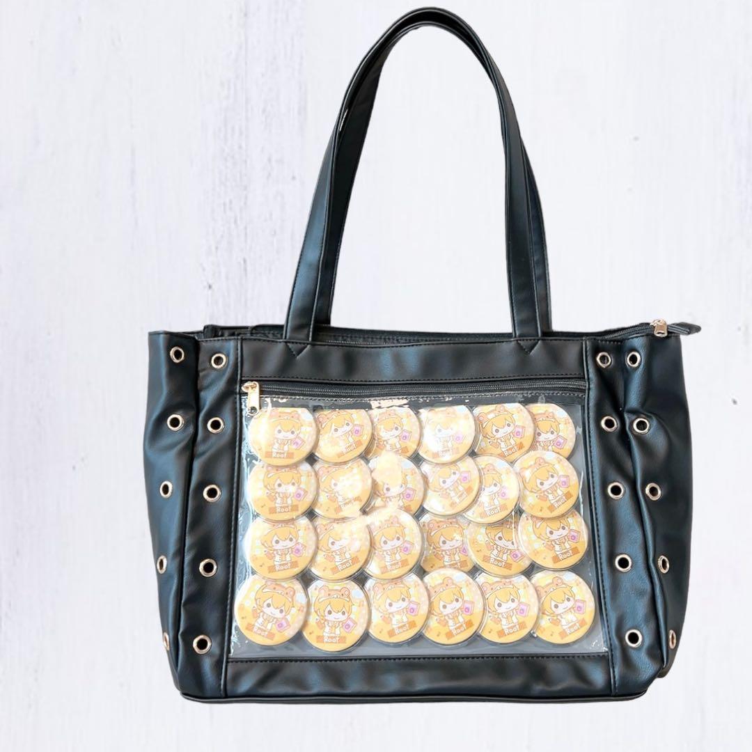 すとぷり るぅとくん痛バ 缶バッジ24コ WEGO すとぷり痛ば 痛バッグ