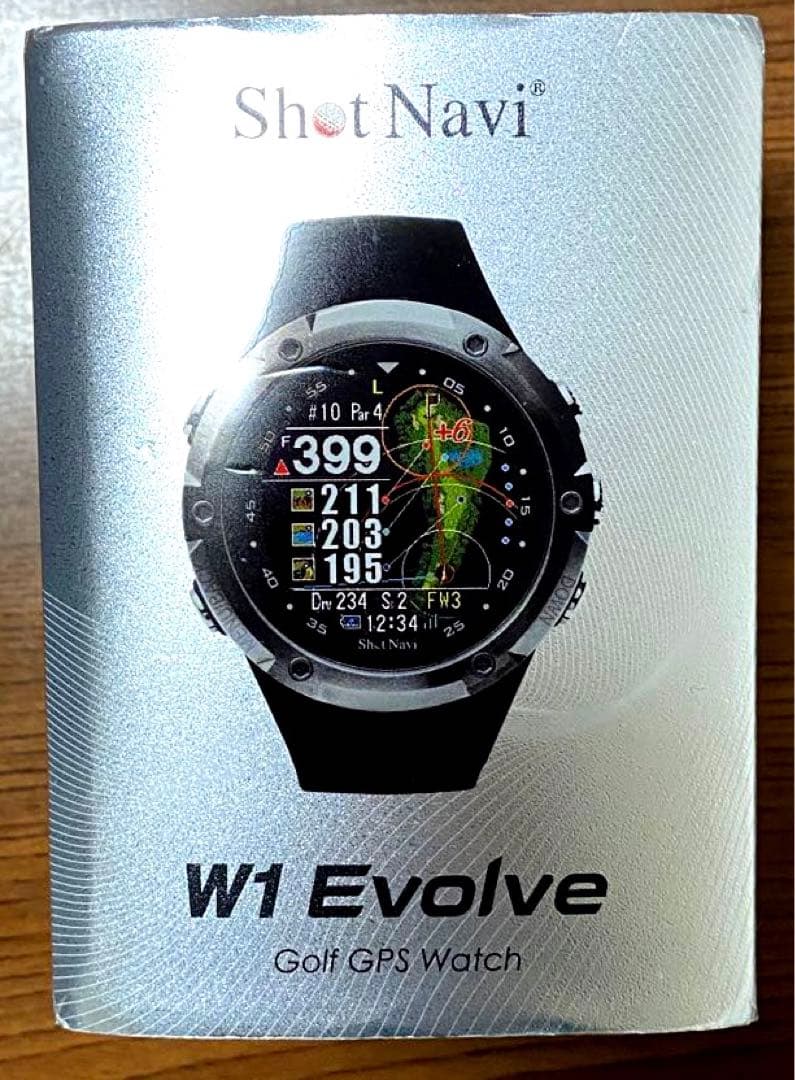 ゴルフGPSウォッチ Shot Navi W1 Evolve Shot Navi W1 Evolve ゴルフ