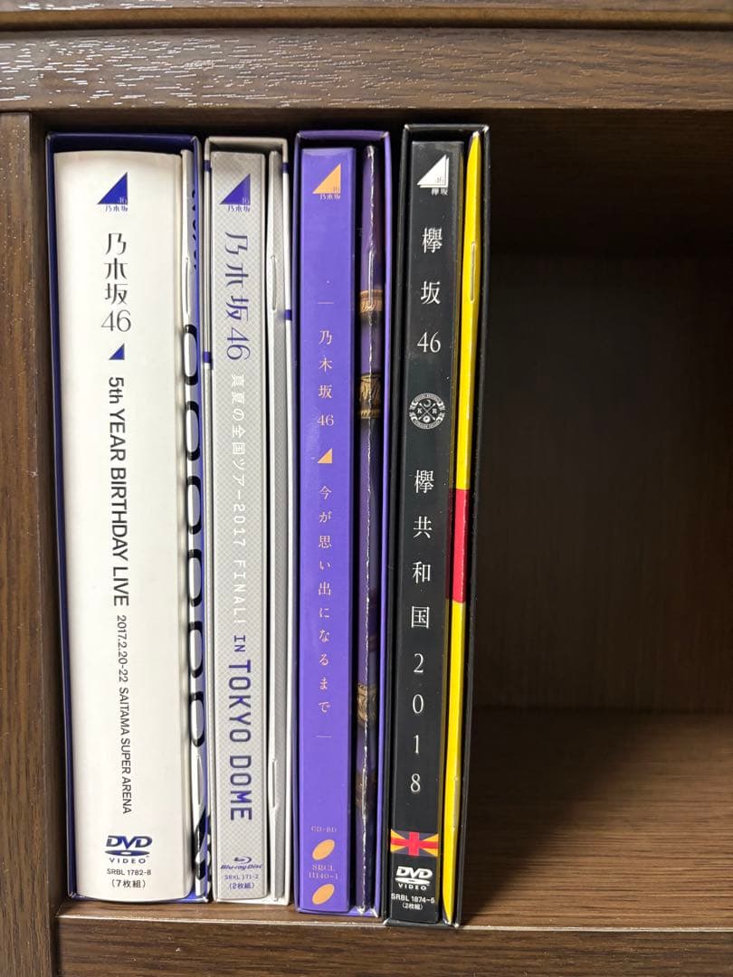 乃木坂46 欅坂46ライブDVD &Blu-ray 4個セット まとめ売り