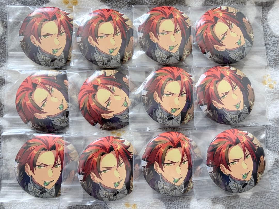 あんさんぶるスターズ 鬼龍紅郎 缶バッジ12個 - メルカリ