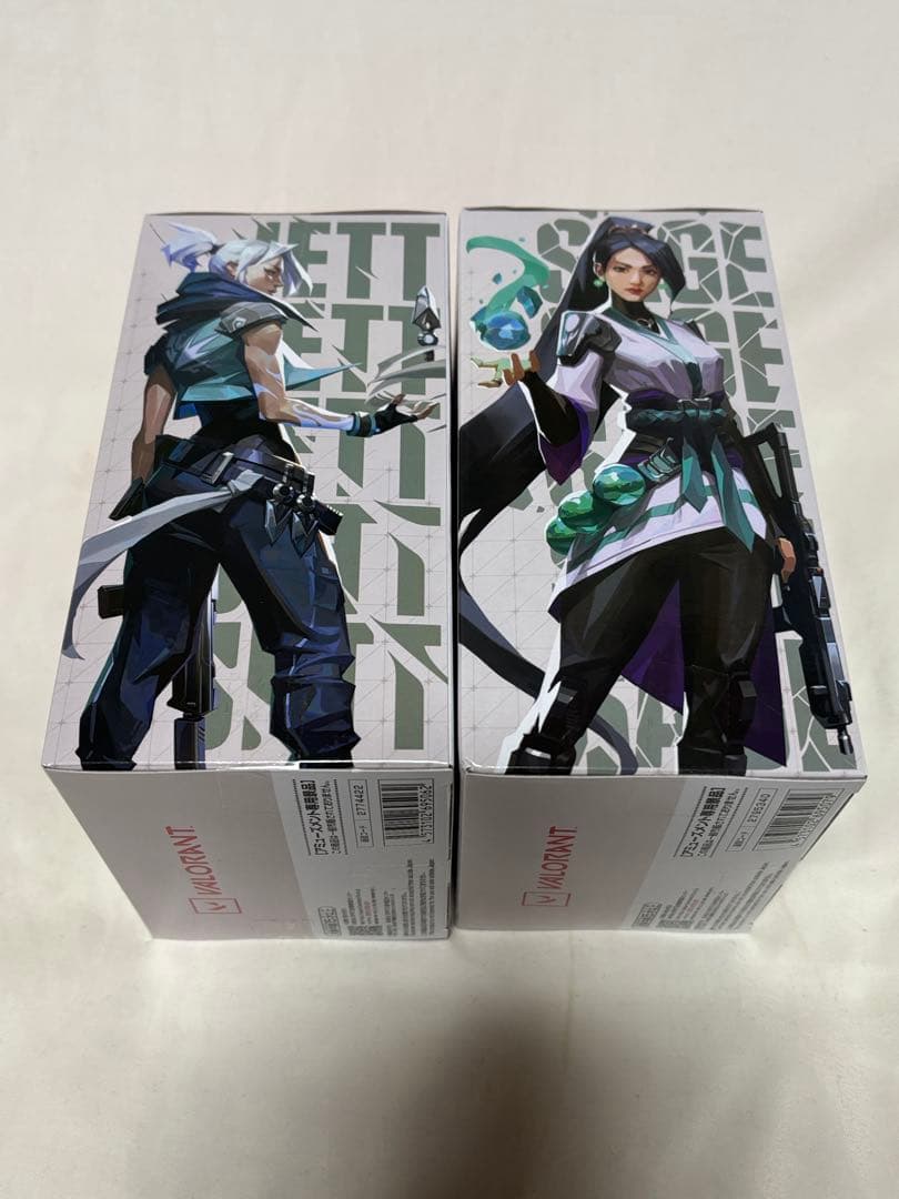 VALORANT フィギュア 2体セット モニタートップ セージ ジェット