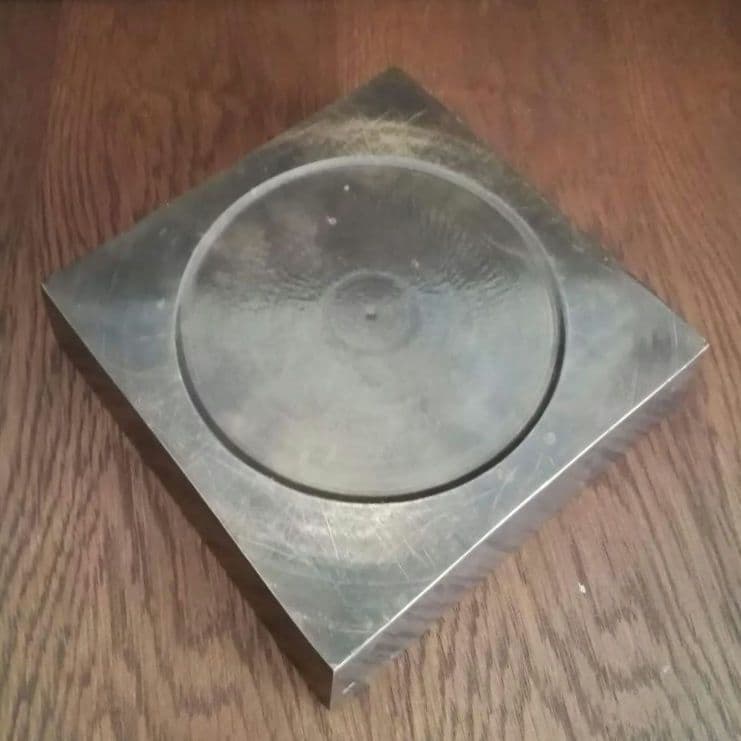 逸品 真鍮 灰皿 ミッドセンチュリー オブジェ スウェーデン