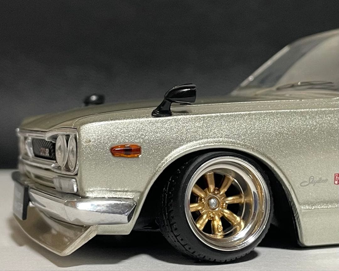 1/24 アシェット 国産名車 スカイライン GT-R ハコスカ改 カスタムの