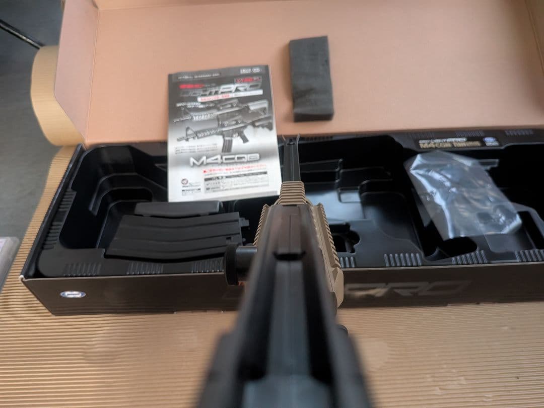 M4CQB Tan Color 電動ガン