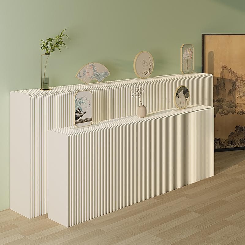 ディスプレイラック展示台セット陳列台 組立不要 折りたたみ長さ3-4m幅52