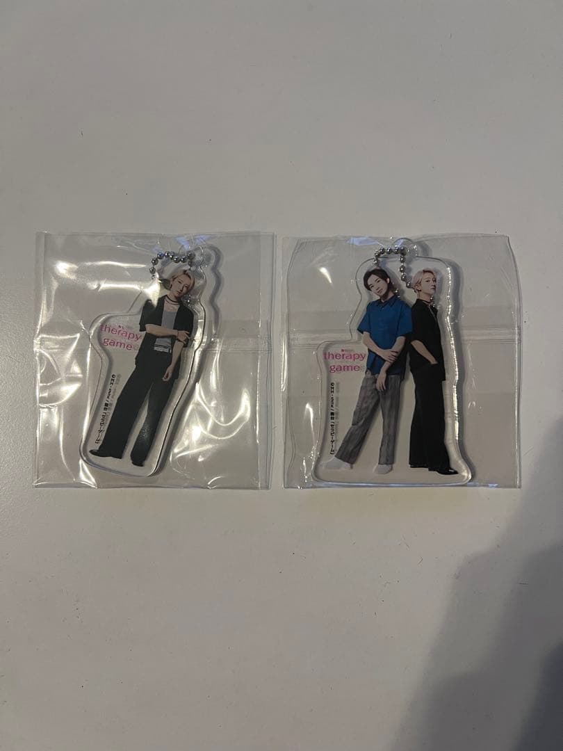 舞台 セラピーゲーム 三兎 湊 生嶋 静真 アクリルチャーム - メルカリ