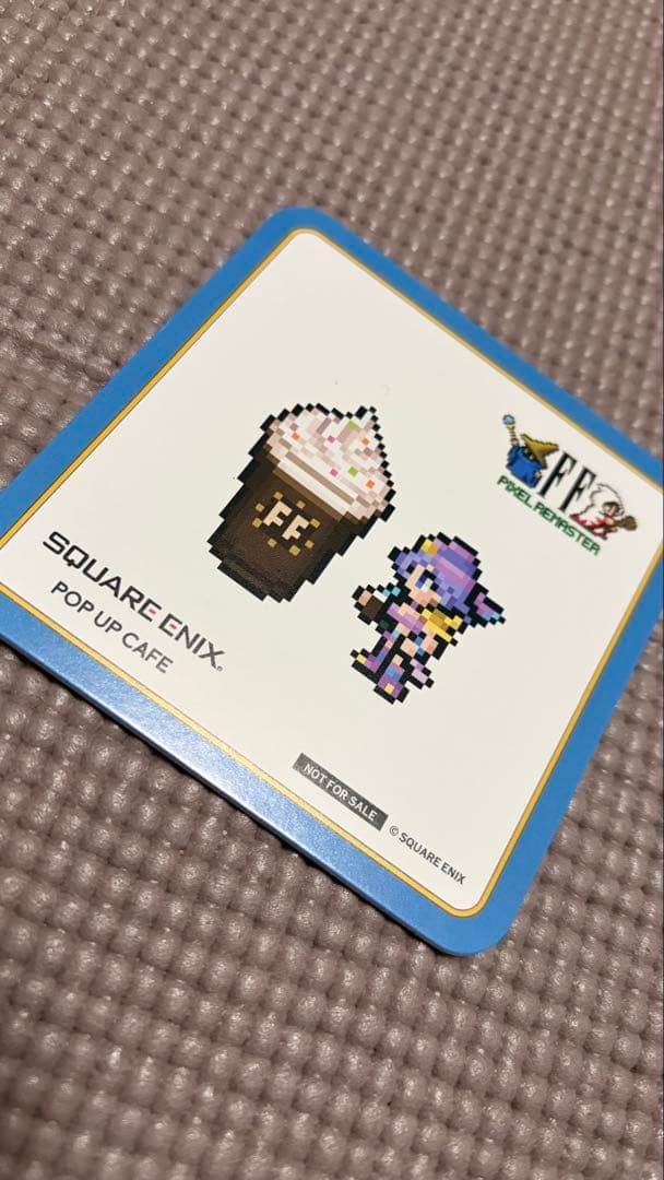 SQUARE ENIX コースター ピクセルリマスター FF - メルカリ