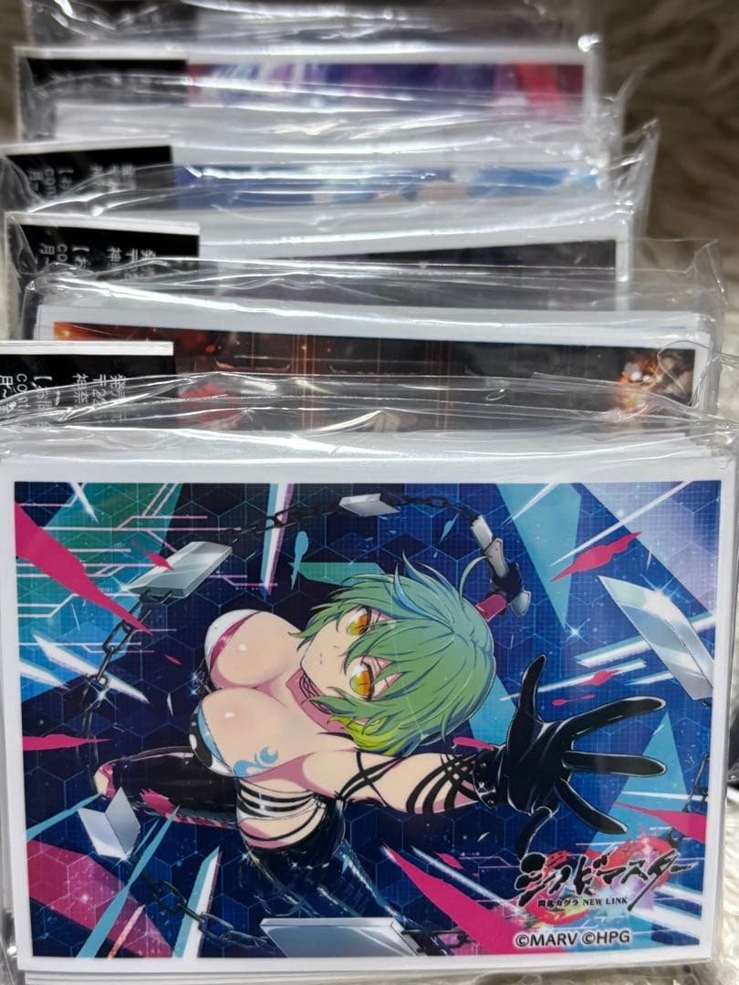 【新品　未開封】閃乱カグラ　スリーブ　9個セット　シノビマスター　NEW