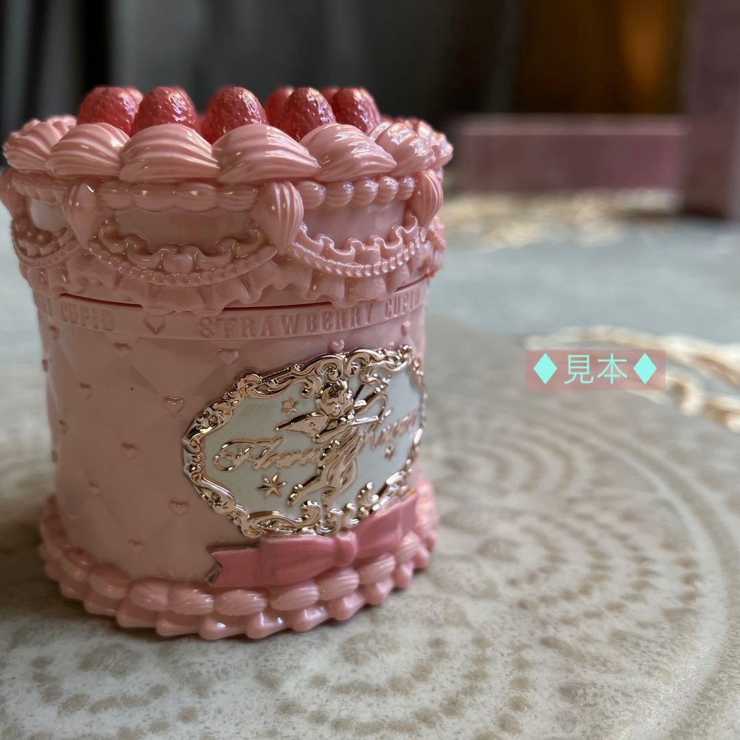 フラワーノーズ　ストロベリーキューピッド　ピンク色5点セット