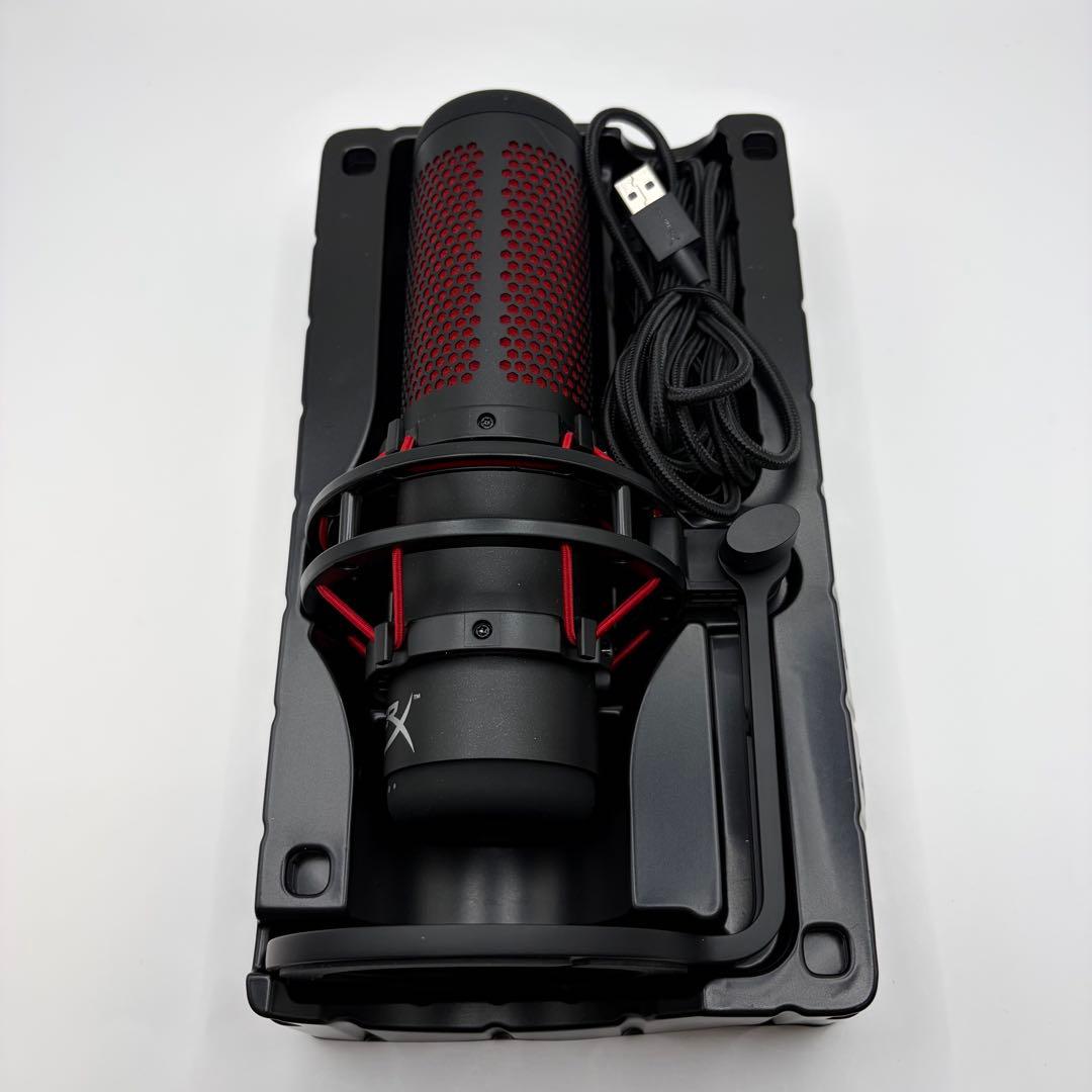 HyperX QuadCast スタンドアロンマイク HX-MICQC-BK