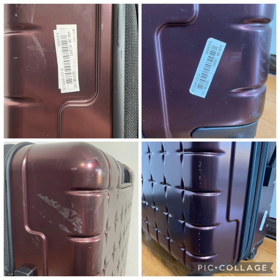 Proteca 360s メタリック スーツケース 61L