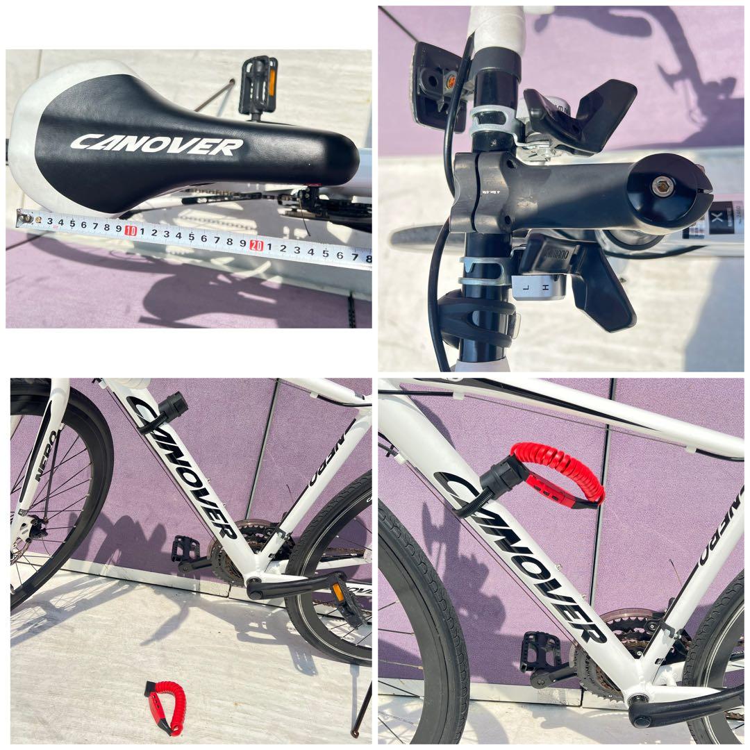 CINOVER NERO ホワイト ロードバイク
