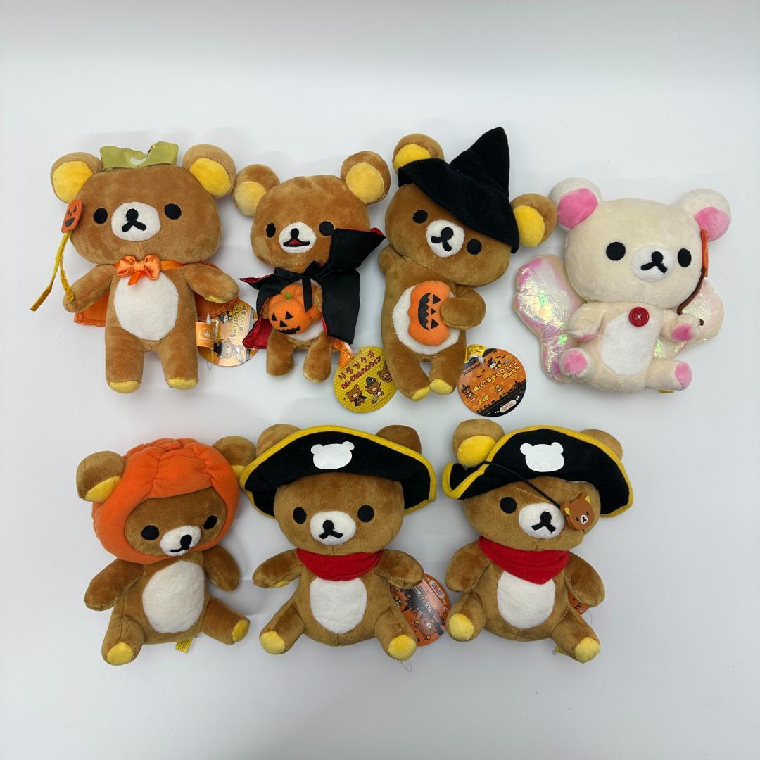 非売品・限定】リラックマ ぬいぐるみ まとめ売り 18体セット①