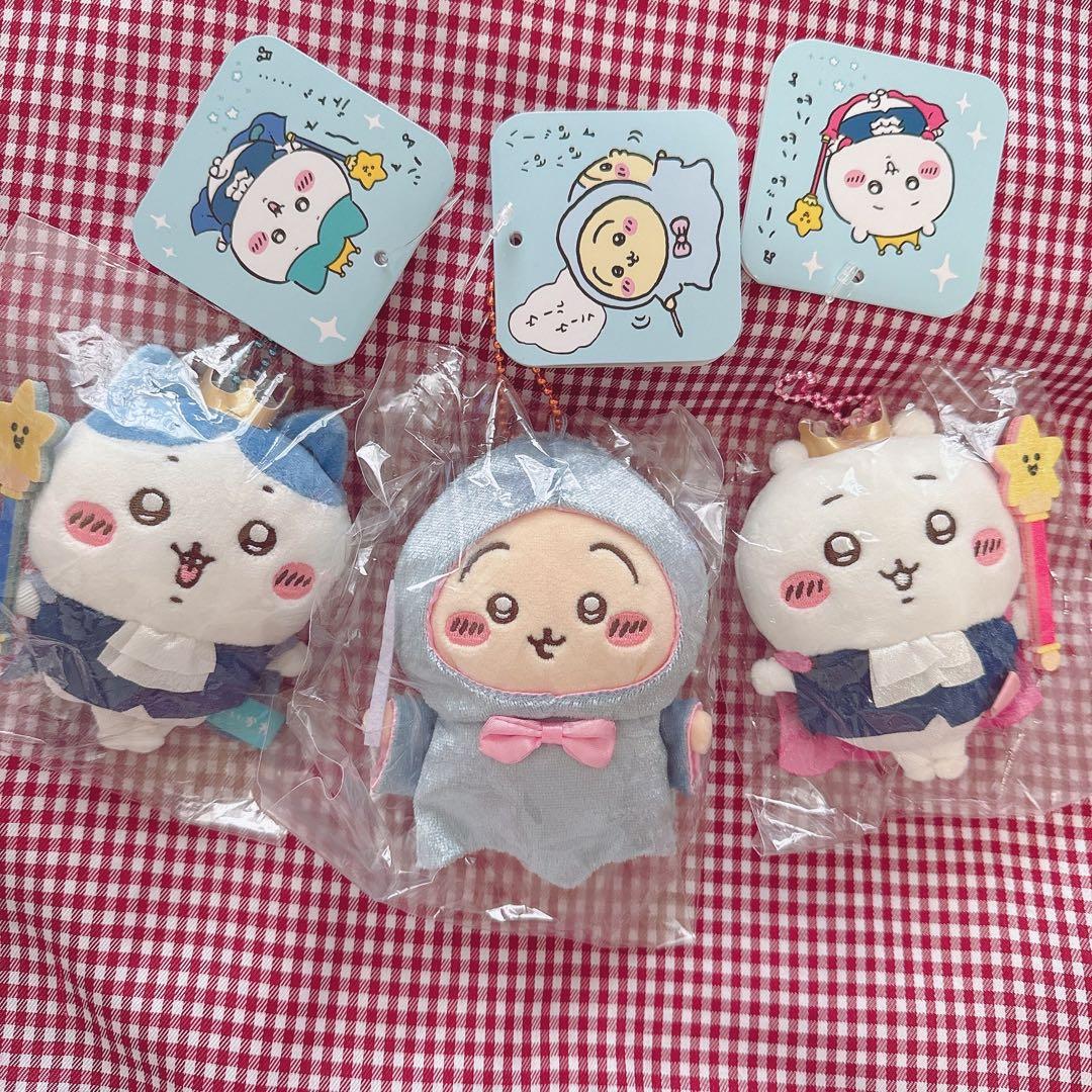 【新品.お顔厳選.未開封】♡ちいかわバ〜スディッ...マスコット3点セット♡