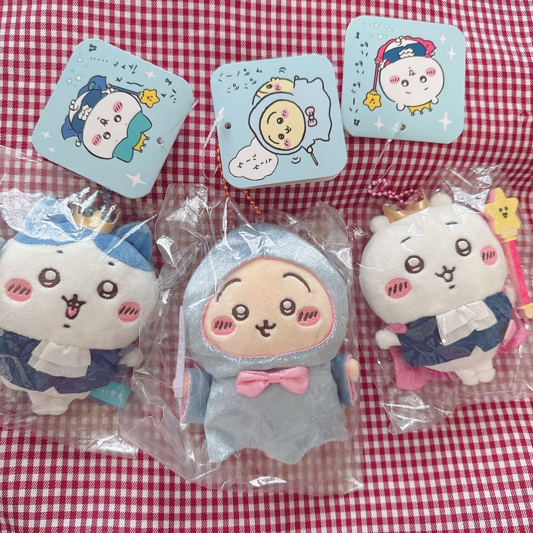 【新品.お顔厳選.未開封】♡ちいかわバ〜スディッ...マスコット3点セット♡