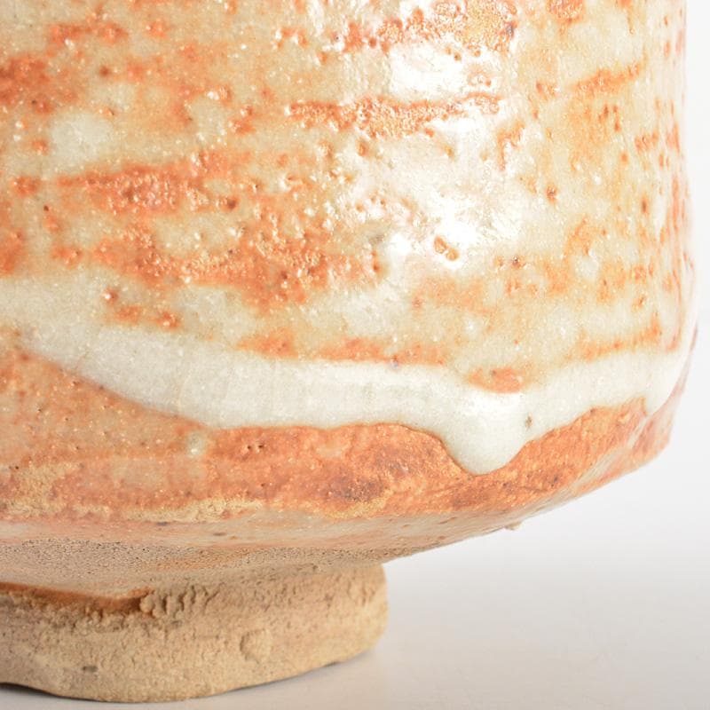 茶道具 志野焼 人間国宝 加藤孝造作 茶碗 共布共箱 M R6892 - メルカリ