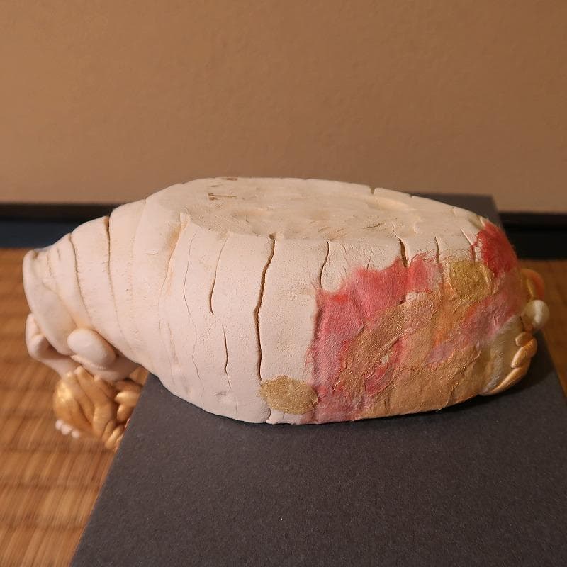 清水人形－16（舟遊び）髙橋千鶴子女史作