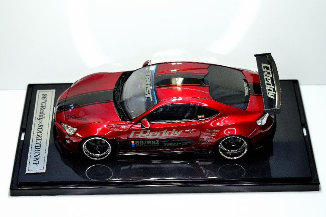 アオシマ 1/24】TOYOTA86 ”GREDDY&ROCKETBUNNY