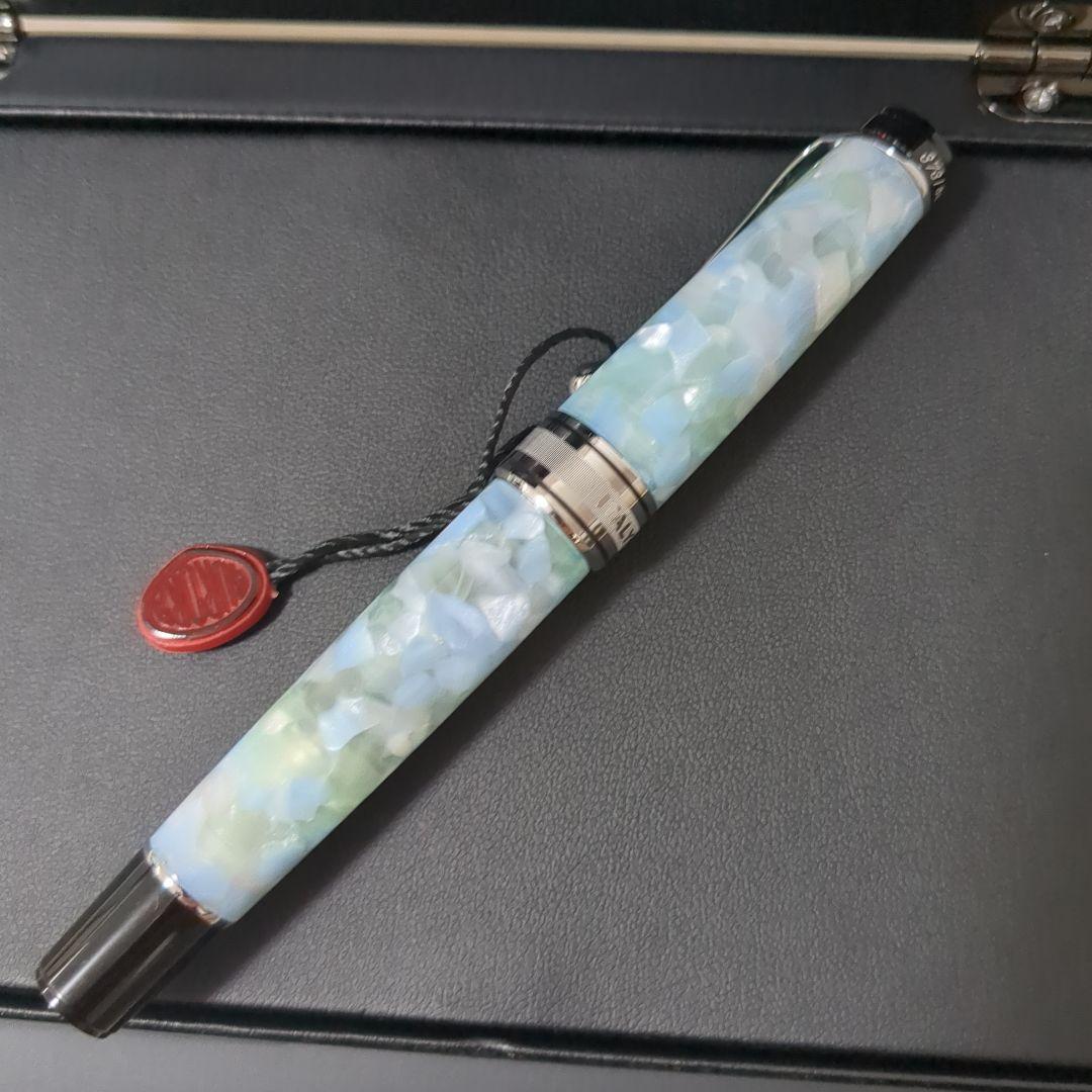 アウロラAURORA限定万年筆カレイドスコーピオ・ルーチェヴェルデ996