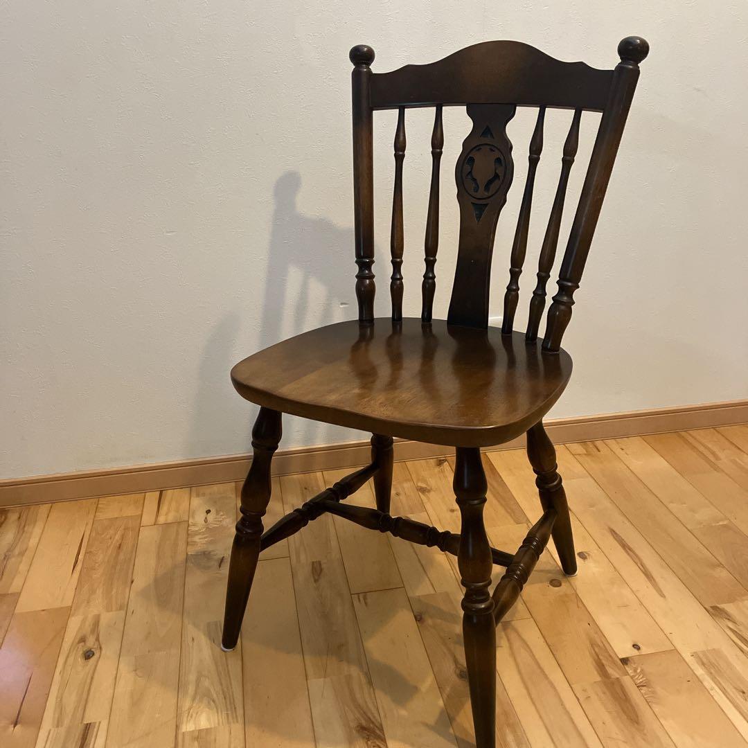 飛騨産業 キツツキ ビンテージ 木製の椅子 ウィンザーチェア